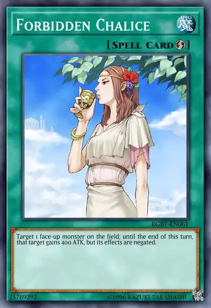 Edison Rulings for Forbidden Chalice